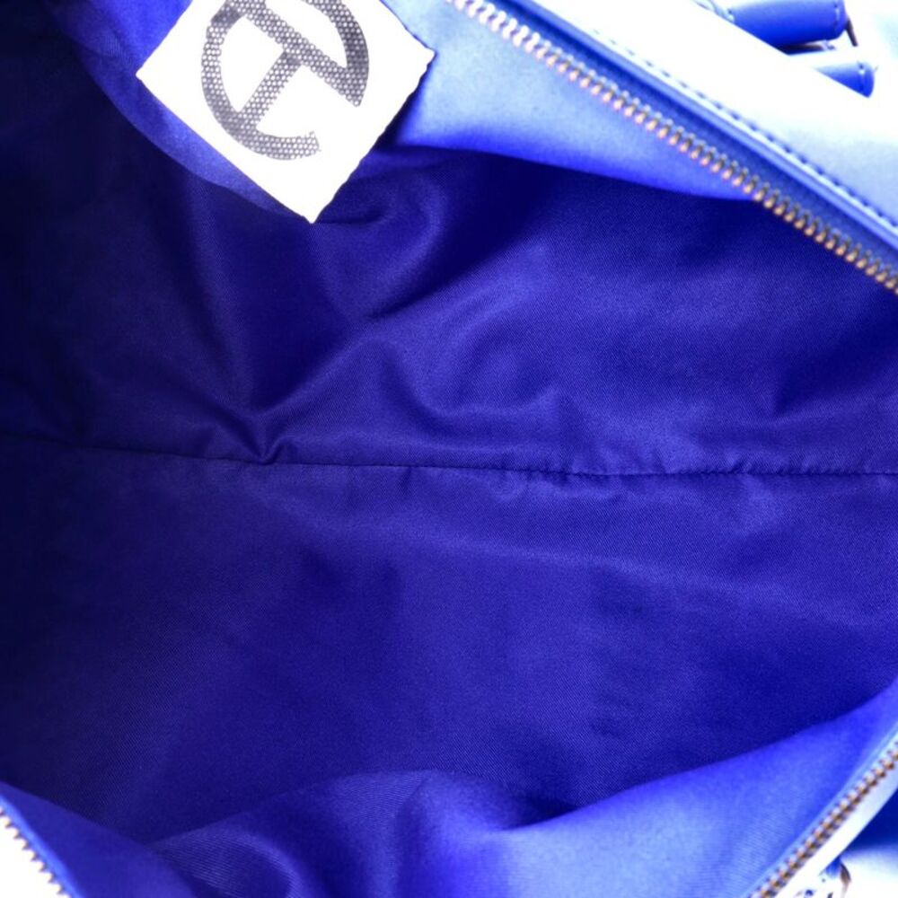 Telfar Duffle Bag Faux Leather Large Blue - Picture 5 of 6